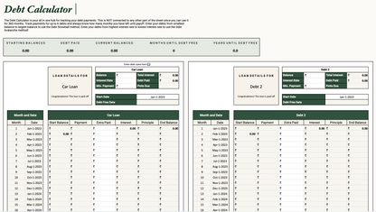 Annual Budget Planner 2025