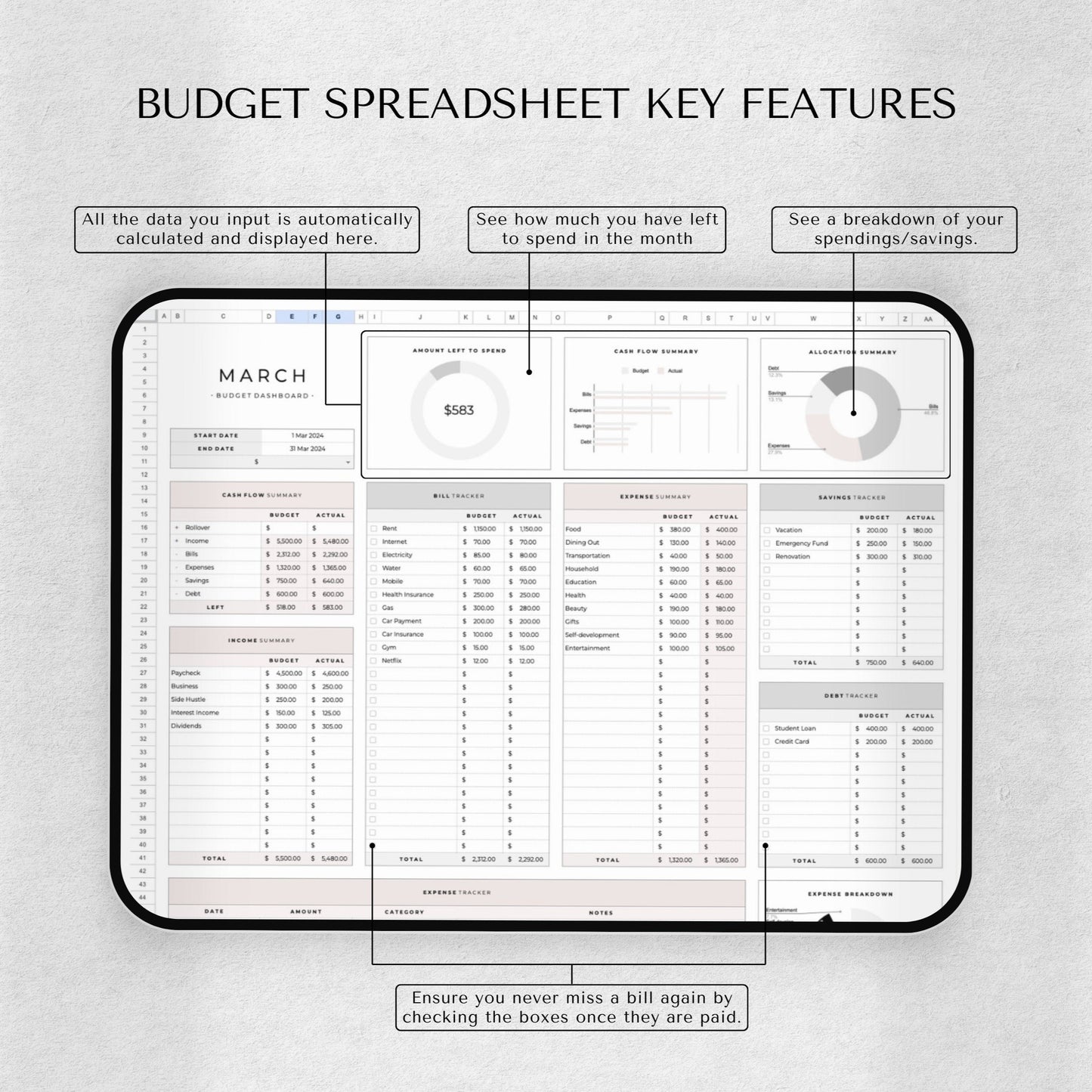 Monthly Budget Planner – Achieve Your Financial Goals Faster