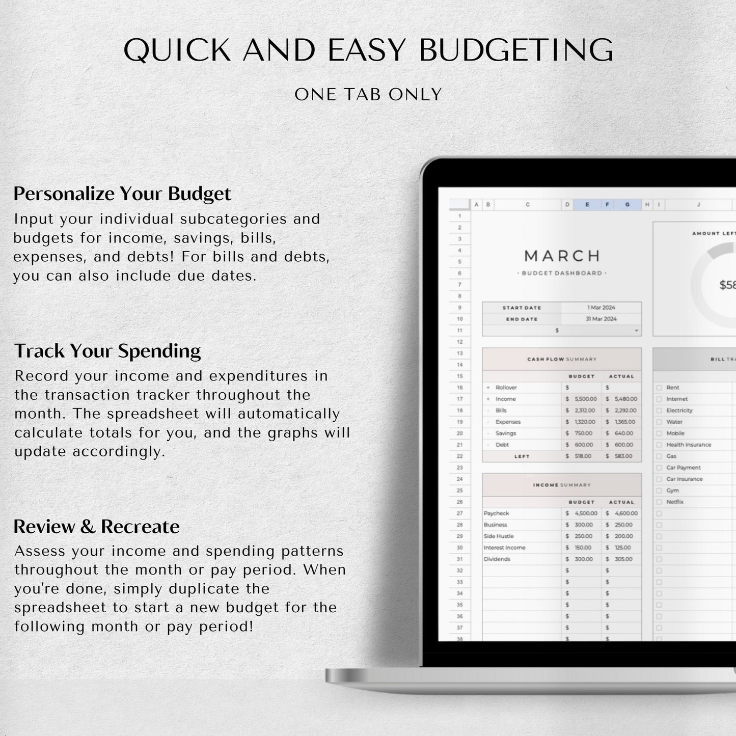 Monthly Budget Planner – Achieve Your Financial Goals Faster