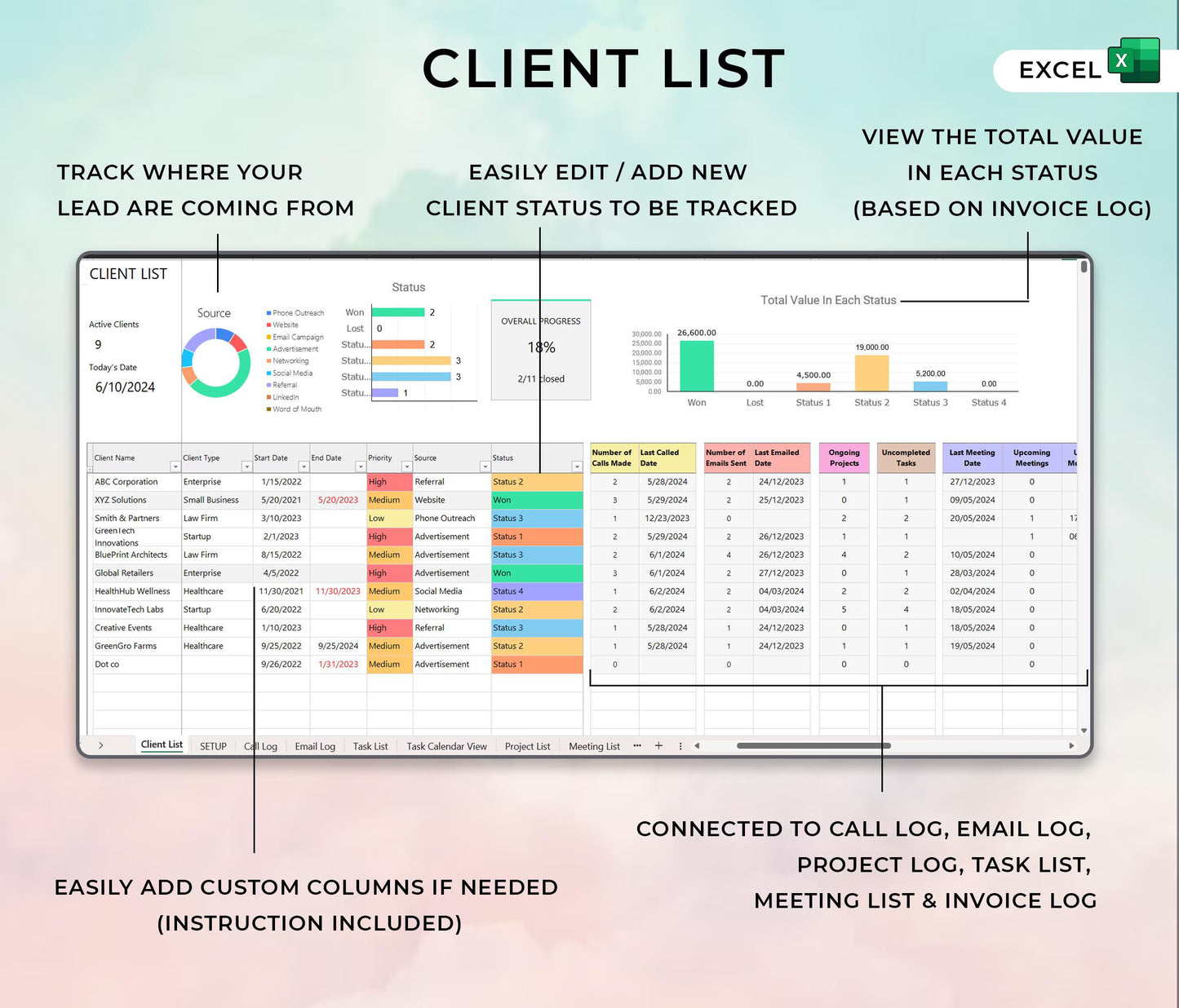 The Ultimate Client Tracker Dashboard