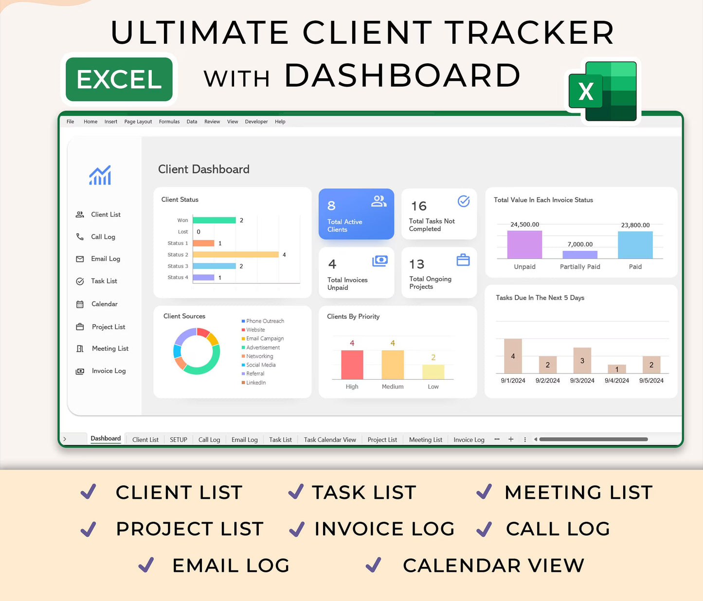 The Ultimate Client Tracker Dashboard